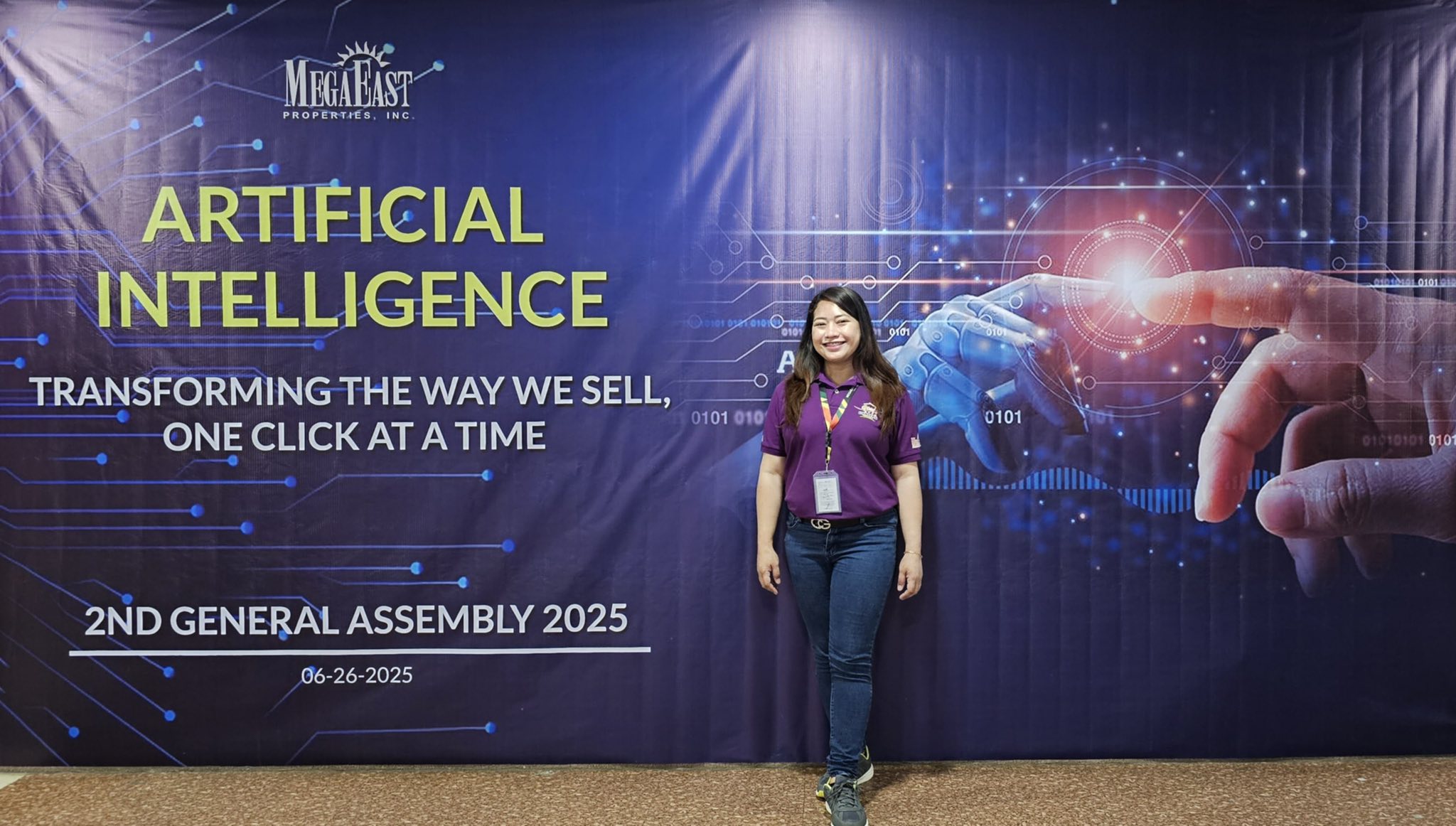 Princess Tan at Mega East Assembly
